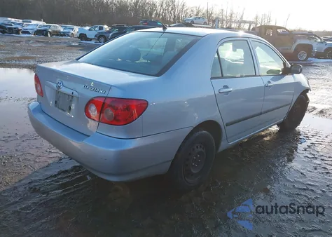 2005 Toyota Corolla Ce из США, поврежденный, VIN 2T1BR32E05C327021